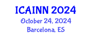 International Conference on Artificial Intelligence and Neural Networks (ICAINN) October 24, 2024 - Barcelona, Spain