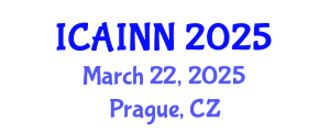 International Conference on Artificial Intelligence and Neural Networks (ICAINN) March 22, 2025 - Prague, Czechia