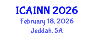 International Conference on Artificial Intelligence and Neural Networks (ICAINN) February 18, 2026 - Jeddah, Saudi Arabia