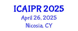 International Conference on Artificial Intelligence and Pattern Recognition (ICAIPR) April 26, 2025 - Nicosia, Cyprus