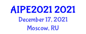 International Conference on Artificial Intelligence and Power Engineering (AIPE2021) December 17, 2021 - Moscow, Russia