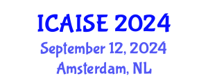 International Conference on Artificial Intelligence and Software Engineering (ICAISE) September 12, 2024 - Amsterdam, Netherlands