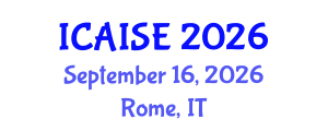 International Conference on Artificial Intelligence and Software Engineering (ICAISE) September 16, 2026 - Rome, Italy