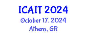 International Conference on Artificial Intelligence and Technology (ICAIT) October 17, 2024 - Athens, Greece