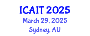 International Conference on Artificial Intelligence and Technology (ICAIT) March 29, 2025 - Sydney, Australia