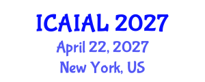 International Conference on Artificial Intelligence Applications in Law (ICAIAL) April 22, 2027 - New York, United States