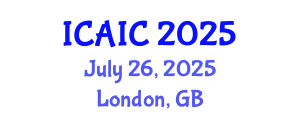 International Conference on Artificial Intelligence in Communication (ICAIC) July 26, 2025 - London, United Kingdom