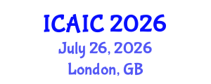 International Conference on Artificial Intelligence in Communication (ICAIC) July 26, 2026 - London, United Kingdom