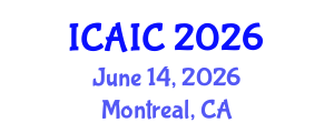 International Conference on Artificial Intelligence in Communication (ICAIC) June 14, 2026 - Montreal, Canada