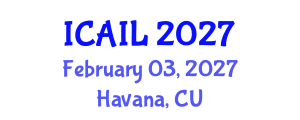 International Conference on Artificial Intelligence in Law (ICAIL) February 03, 2027 - Havana, Cuba