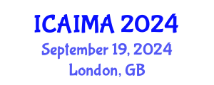 International Conference on Artificial Intelligence in Medical Applications (ICAIMA) September 19, 2024 - London, United Kingdom