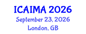 International Conference on Artificial Intelligence in Medical Applications (ICAIMA) September 23, 2026 - London, United Kingdom