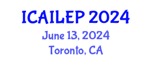 International Conference on Artificial Intelligence: Law, Ethics, and Policy (ICAILEP) June 13, 2024 - Toronto, Canada