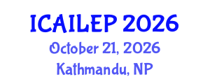 International Conference on Artificial Intelligence: Law, Ethics, and Policy (ICAILEP) October 21, 2026 - Kathmandu, Nepal International Conference on Artificial Intelligence: Law, Ethics, and Policy (ICAILEP) October 21, 2026 - Kathmandu, Nepal