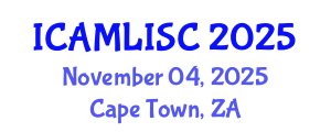 International Conference on Artificial Intelligence, Machine Learning and Soft Computing (ICAMLISC) November 04, 2025 - Cape Town, South Africa