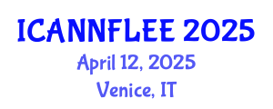 International Conference on Artificial Neural Networks and Fuzzy Logic in Electrical Engineering (ICANNFLEE) April 12, 2025 - Venice, Italy