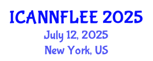 International Conference on Artificial Neural Networks and Fuzzy Logic in Electrical Engineering (ICANNFLEE) July 12, 2025 - New York, United States