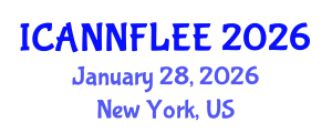 International Conference on Artificial Neural Networks and Fuzzy Logic in Electrical Engineering (ICANNFLEE) January 28, 2026 - New York, United States
