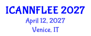 International Conference on Artificial Neural Networks and Fuzzy Logic in Electrical Engineering (ICANNFLEE) April 12, 2027 - Venice, Italy International Conference on Artificial Neural Networks and Fuzzy Logic in Electrical Engineering (ICANNFLEE) April 12, 2027 - Venice, Italy