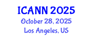 International Conference on Artificial Neural Networks (ICANN) October 28, 2025 - Los Angeles, United States