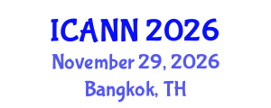 International Conference on Artificial Neural Networks (ICANN) November 29, 2026 - Bangkok, Thailand International Conference on Artificial Neural Networks (ICANN) November 29, 2026 - Bangkok, Thailand