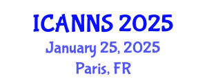 International Conference on Artificial Neural Networks Systems (ICANNS) January 25, 2025 - Paris, France