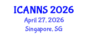 International Conference on Artificial Neural Networks Systems (ICANNS) April 27, 2026 - Singapore, Singapore International Conference on Artificial Neural Networks Systems (ICANNS) April 27, 2026 - Singapore, Singapore
