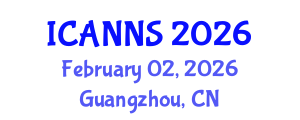 International Conference on Artificial Neural Networks Systems (ICANNS) February 02, 2026 - Guangzhou, China International Conference on Artificial Neural Networks Systems (ICANNS) February 02, 2026 - Guangzhou, China