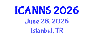 International Conference on Artificial Neural Networks Systems (ICANNS) June 28, 2026 - Istanbul, Turkey