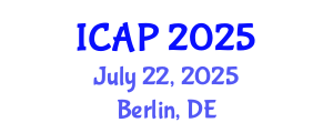 International Conference on Artificial Photosynthesis (ICAP) July 22, 2025 - Berlin, Germany