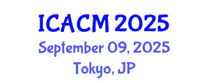 International Conference on Arts and Cultural Management (ICACM) September 09, 2025 - Tokyo, Japan