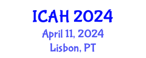 International Conference on Arts and Humanities (ICAH) April 11, 2024 - Lisbon, Portugal