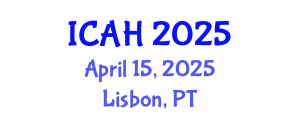 International Conference on Arts and Humanities (ICAH) April 15, 2025 - Lisbon, Portugal