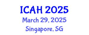 International Conference on Arts and Humanities (ICAH) March 29, 2025 - Singapore, Singapore
