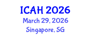 International Conference on Arts and Humanities (ICAH) March 29, 2026 - Singapore, Singapore