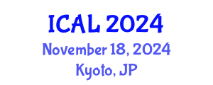International Conference on Arts and Literature (ICAL) November 18, 2024 - Kyoto, Japan