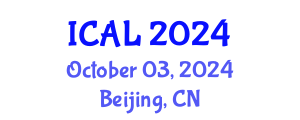 International Conference on Arts and Literature (ICAL) October 03, 2024 - Beijing, China
