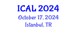 International Conference on Arts and Literature (ICAL) October 17, 2024 - Istanbul, Turkey