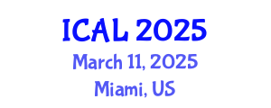 International Conference on Arts and Literature (ICAL) March 11, 2025 - Miami, United States