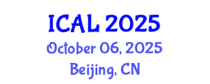 International Conference on Arts and Literature (ICAL) October 06, 2025 - Beijing, China