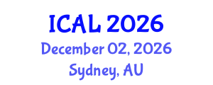 International Conference on Arts and Literature (ICAL) December 02, 2026 - Sydney, Australia International Conference on Arts and Literature (ICAL) December 02, 2026 - Sydney, Australia
