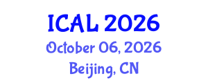 International Conference on Arts and Literature (ICAL) October 06, 2026 - Beijing, China