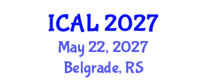 International Conference on Arts and Literature (ICAL) May 22, 2027 - Belgrade, Serbia International Conference on Arts and Literature (ICAL) May 22, 2027 - Belgrade, Serbia