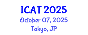 International Conference on Arts and Technology (ICAT) October 07, 2025 - Tokyo, Japan