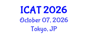 International Conference on Arts and Technology (ICAT) October 07, 2026 - Tokyo, Japan