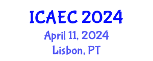 International Conference on Arts Education and Creativity (ICAEC) April 11, 2024 - Lisbon, Portugal