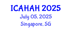 International Conference on Arts, Humanities and Art History (ICAHAH) July 05, 2025 - Singapore, Singapore