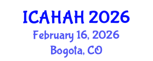 International Conference on Arts, Humanities and Art History (ICAHAH) February 16, 2026 - Bogota, Colombia International Conference on Arts, Humanities and Art History (ICAHAH) February 16, 2026 - Bogota, Colombia
