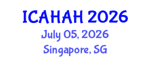 International Conference on Arts, Humanities and Art History (ICAHAH) July 05, 2026 - Singapore, Singapore