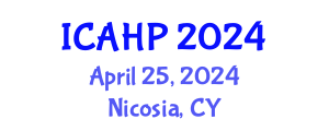 International Conference on Arts, Humanities and Postmodernism (ICAHP) April 26, 2024 - Nicosia, Cyprus